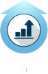 MB logo with bar graph and arrow representing pipeline equipment performance.